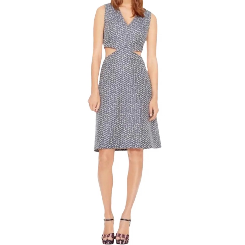 Tory Burch Jacquard Cutout Dress - Flaws